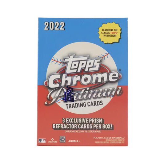 2022 Topps Chrome Platinum Anniversary Baseball Blaster Box - Collector Store LLC