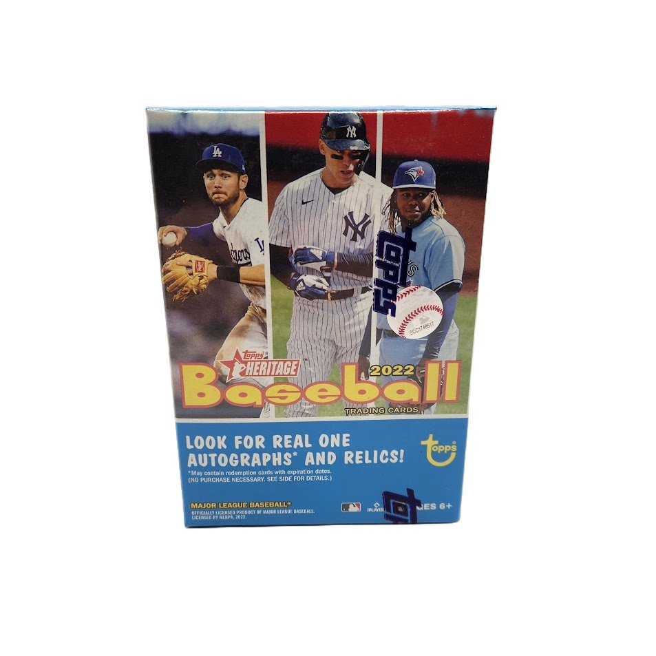 2022 Topps Heritage Baseball Blaster Box - Collector Store LLC