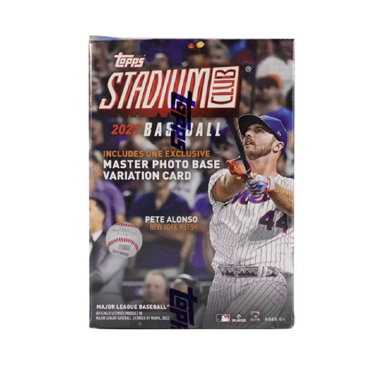 2022 Topps Stadium Club Baseball Blaster Box - Collector Store LLC