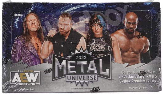 2022 Upper Deck All Elite Wrestling AEW Skybox Metal Universe Hobby Box - Collector Store LLC