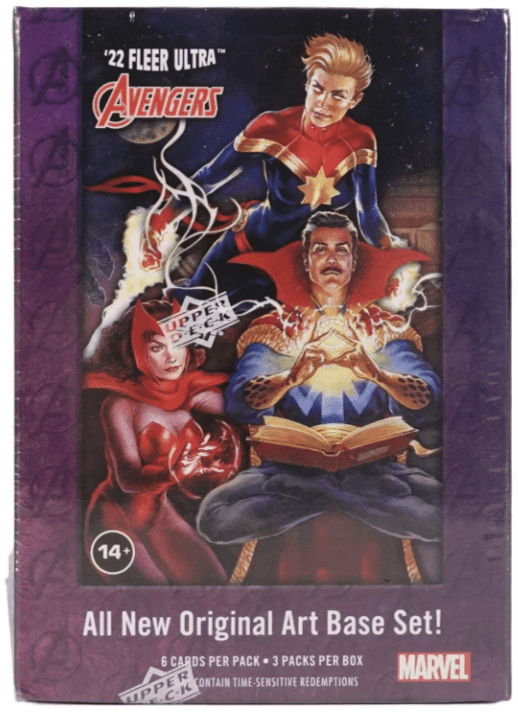 2022 Upper Deck Marvel: Fleer Ultra Avengers Blaster Box - Collector Store LLC