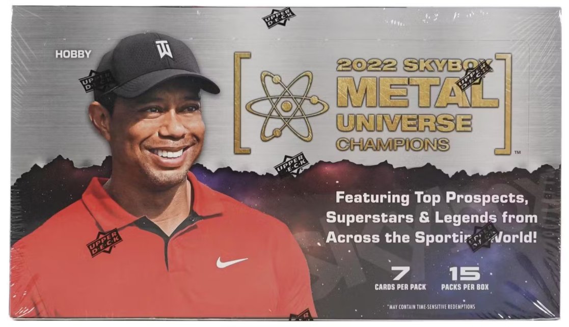 2022 Upper Deck Skybox Metal Universe Hobby Box - Collector Store LLC