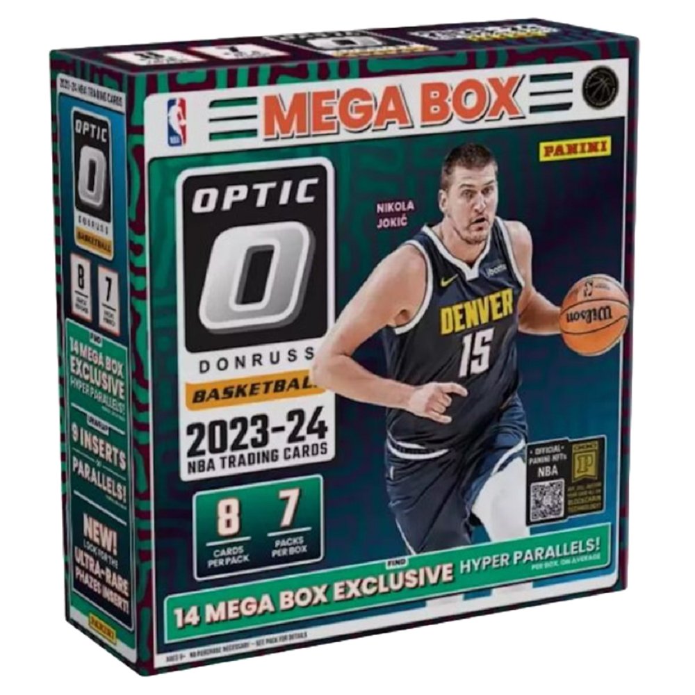 2023 - 24 Donruss Optic Basketball Mega Box (Hyper Parallels) - Collector Store LLC