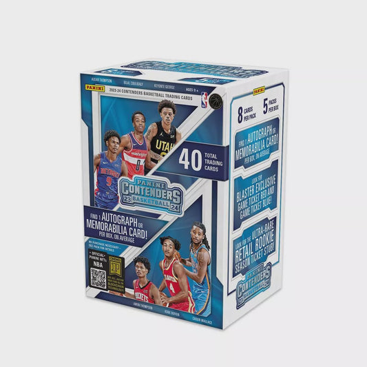 2023 - 24 Panini Contenders Basketball Blaster Box - Collector Store LLC