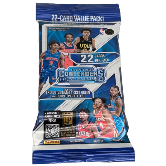 2023 - 24 Panini Contenders Basketball Fat Pack - Collector Store LLC