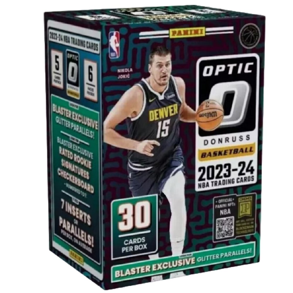 2023 - 24 Panini Donruss Optic Basketball Blaster Box (Glitter Parallel) - Collector Store LLC