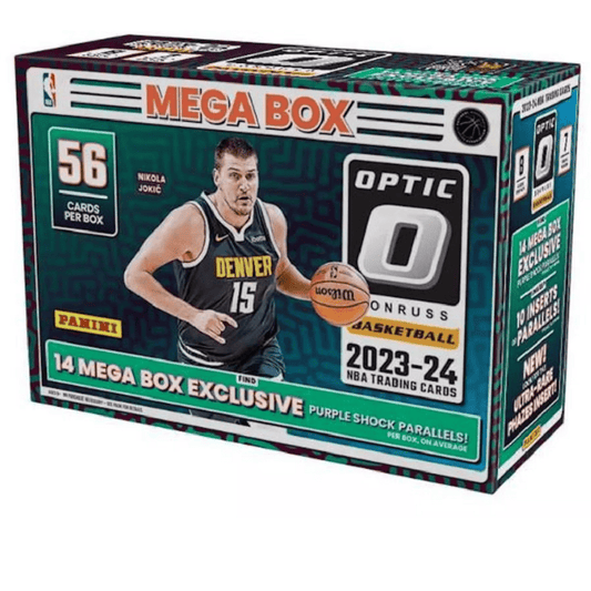 2023 - 24 Panini Donruss Optic Basketball Mega Box (Purple Shock Parallels) - Collector Store LLC