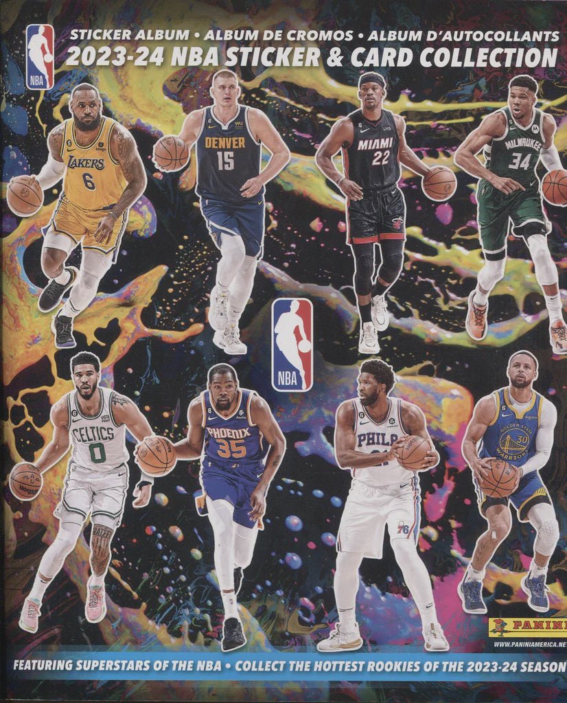 2023 - 24 Panini NBA Basketball Sticker & Card Collection Album - Collector Store LLC