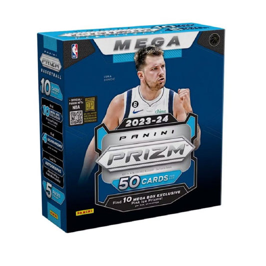 2023 - 24 Panini Prizm Basketball Mega Box (Pink Ice Prizm) - Collector Store LLC