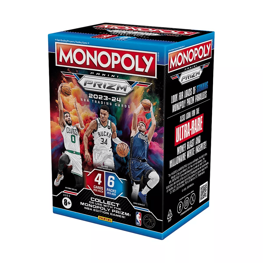 2023 - 24 Panini Prizm Basketball Monopoly Blaster Box (Online Exclusive Version) - Collector Store LLC