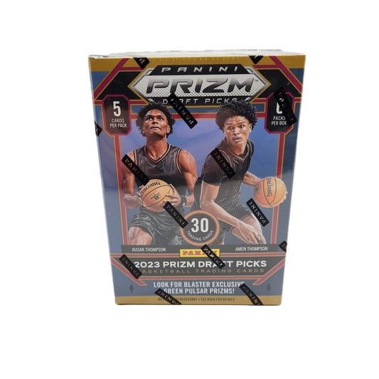 2023 - 24 Panini Prizm Draft Basketball Blaster Box (Green Pulsar Prizm) - Collector Store LLC