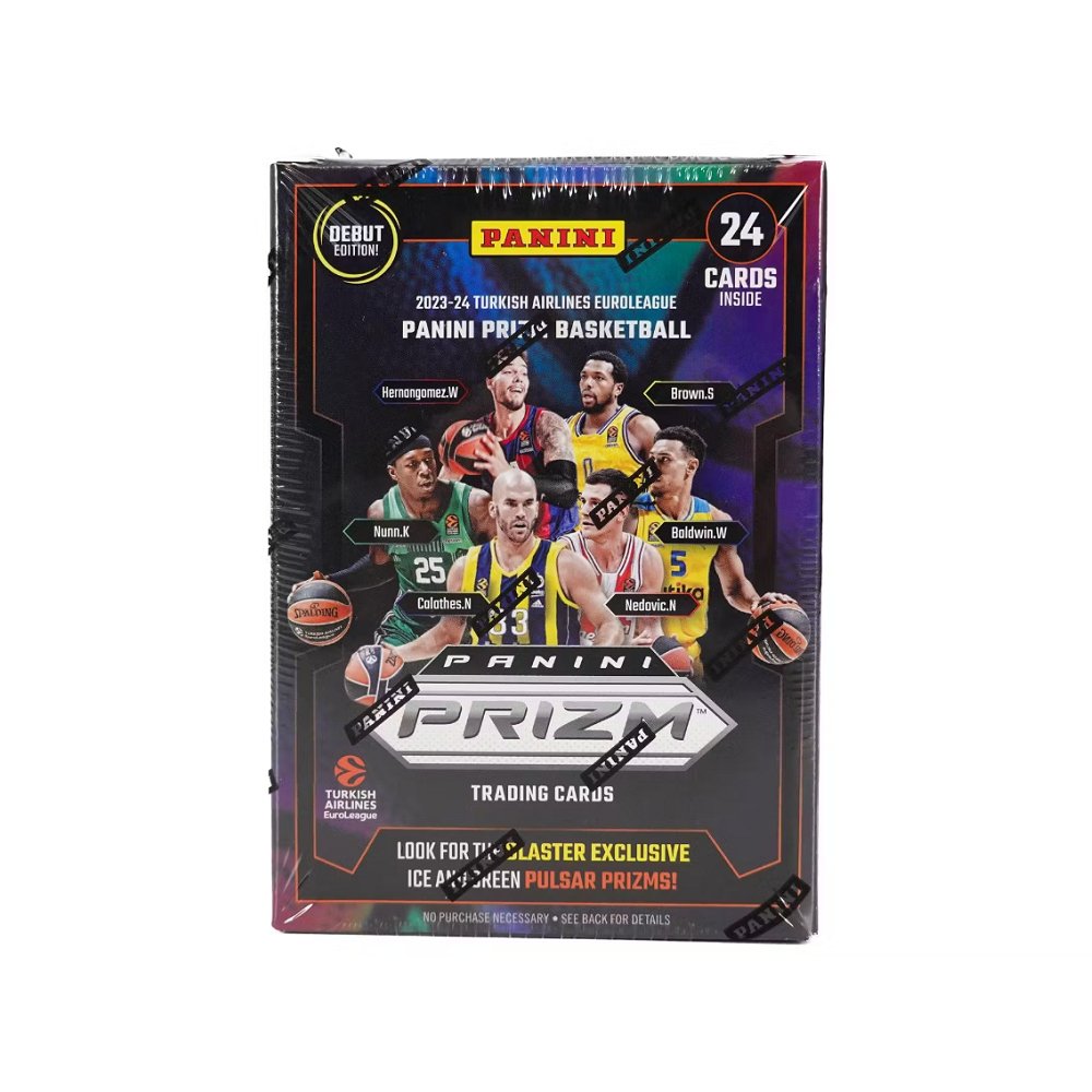 2023 - 24 Panini Prizm Turkish Airlines EuroLeague Basketball Blaster Box - Collector Store LLC