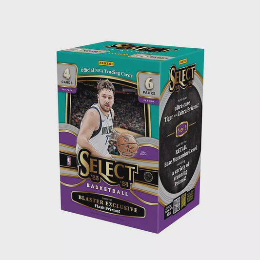 2023 - 24 Panini Select Basketball Blaster Box (Flash Prizm) - Collector Store LLC