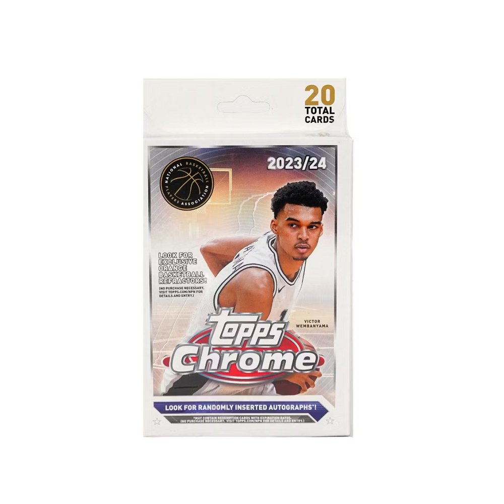 2023 - 24 Topps Chrome Basketball Hanger Box - Collector Store LLC