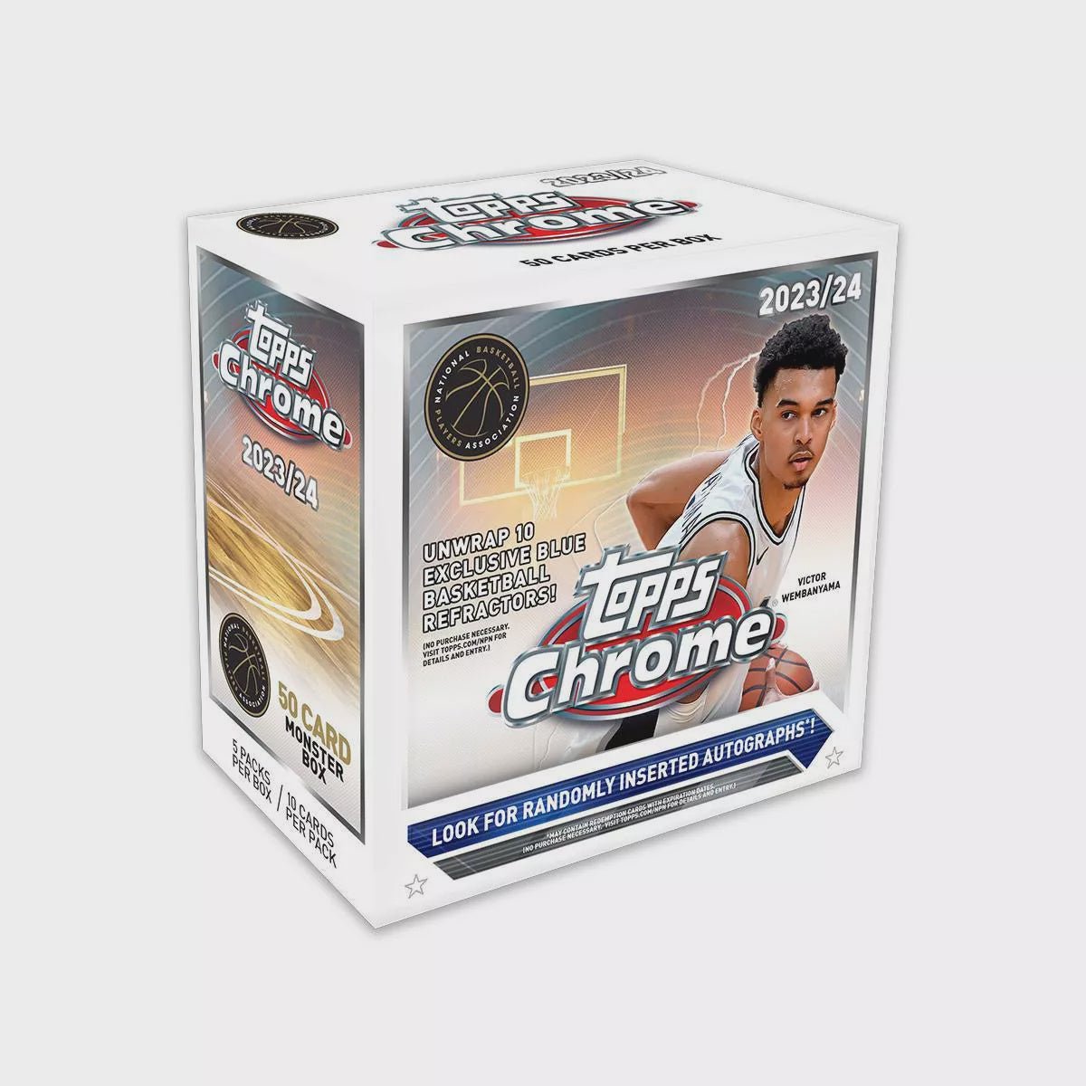 2023 - 24 Topps Chrome Basketball Mega (Monster) Box - Collector Store LLC