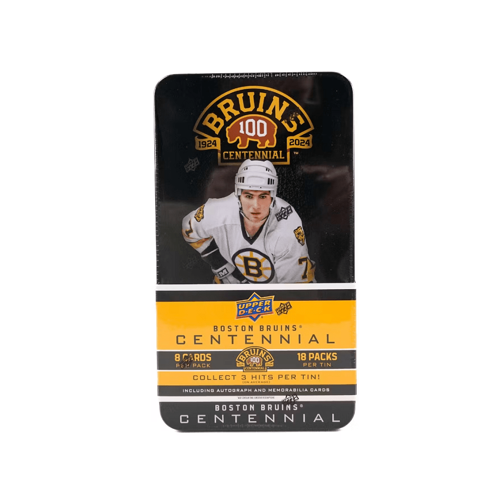 2023 - 24 Upper Deck Boston Bruins Centennial Hockey Hobby Box *Contact Us To Order* - Collector Store LLC