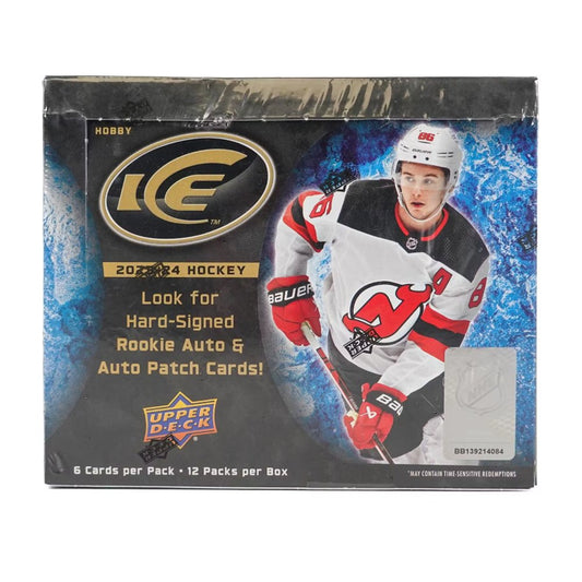 2023 - 24 Upper Deck Ice Hockey Hobby Box *Contact Us To Order* - Collector Store LLC