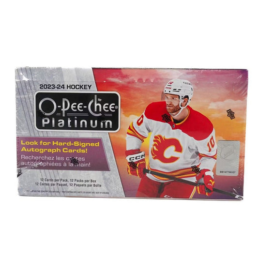 2023 - 24 Upper Deck O - Pee - Chee Platinum Hockey Hobby Box *Contact Us To Order* - Collector Store LLC