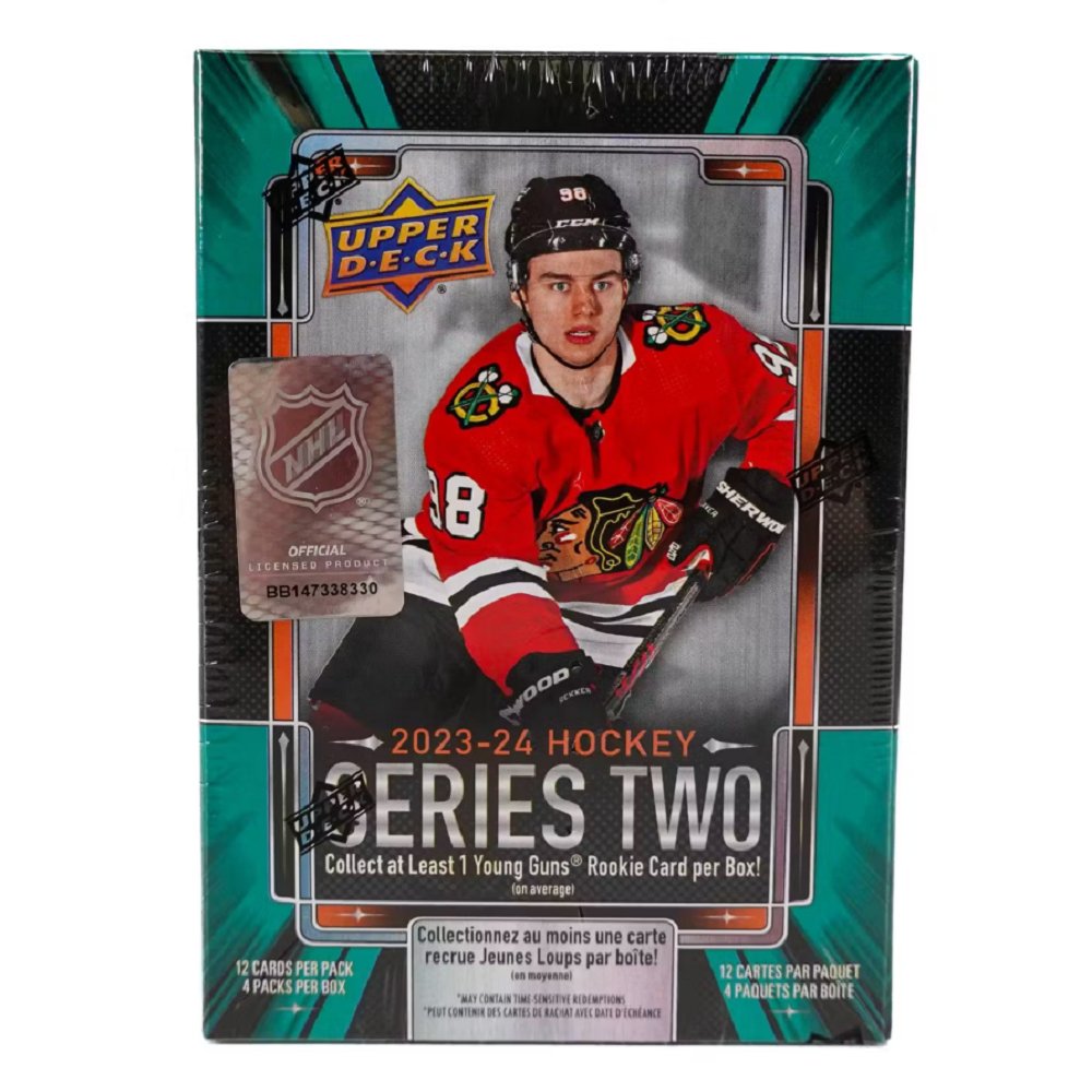 2023 - 24 Upper Deck Series 2 Hockey Blaster Box - Collector Store LLC