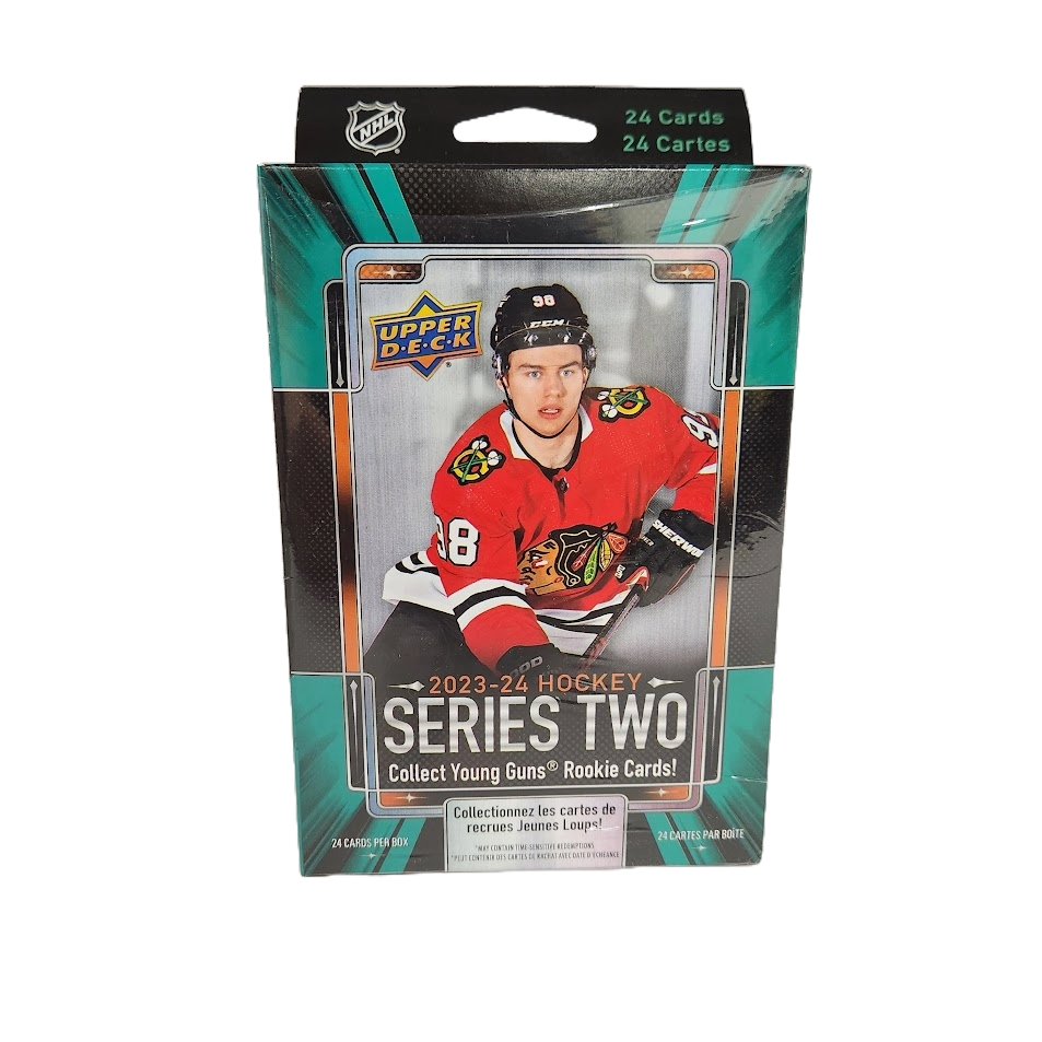 2023 - 24 Upper Deck Series 2 Hockey Hanger Box - Collector Store LLC