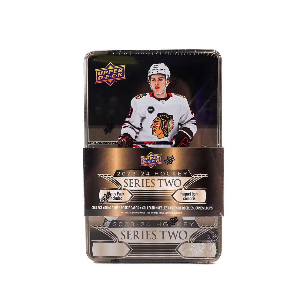 2023 - 24 Upper Deck Series 2 Hockey Tin - Collector Store LLC