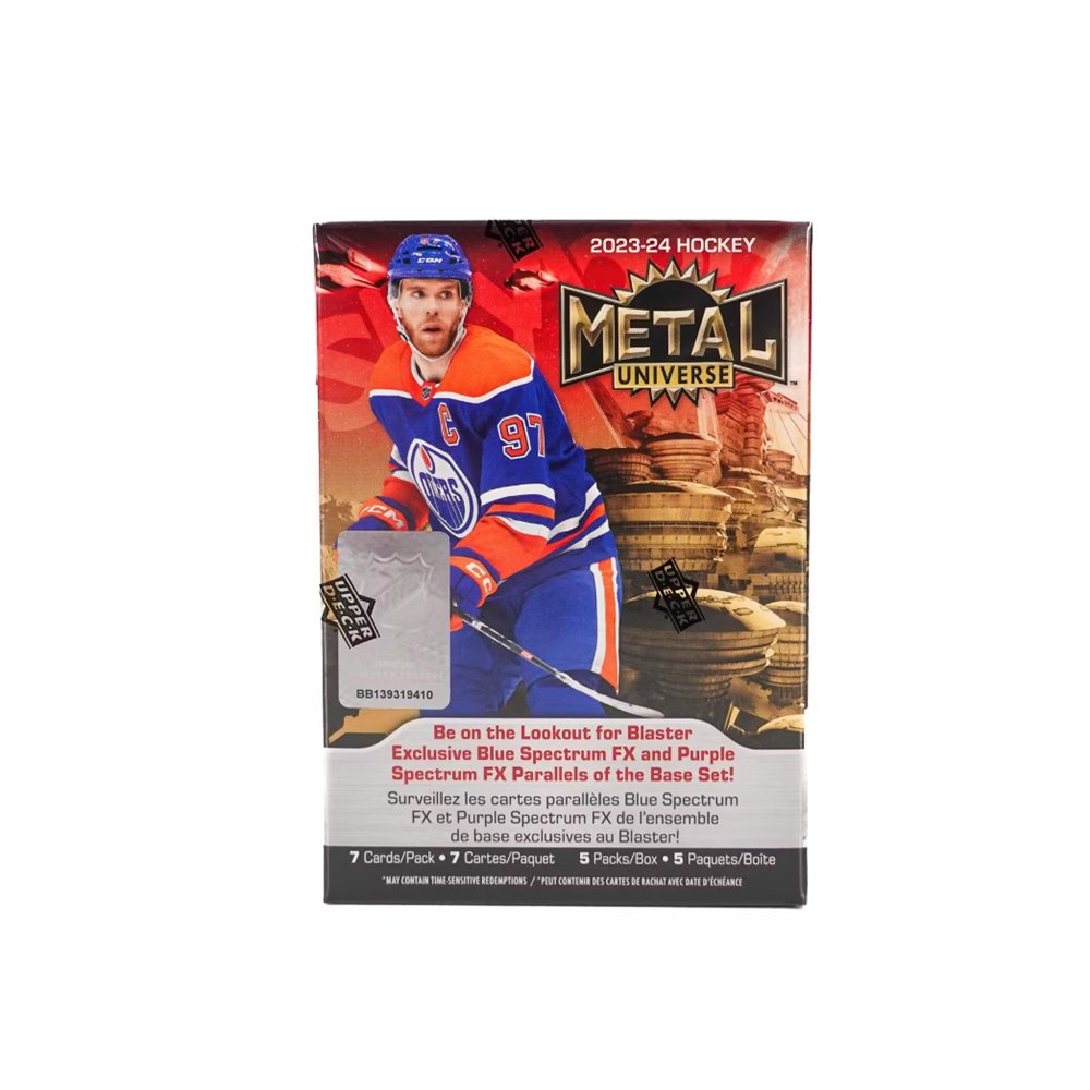 2023 - 24 Upper Deck Skybox Metal Universe Hockey Blaster Box - Collector Store LLC