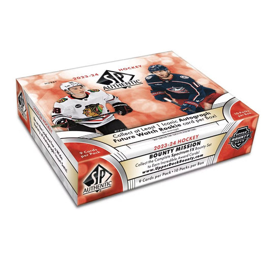 2023 - 24 Upper Deck SP Authentic Hockey Hobby Box *Contact Us To Order* - Collector Store LLC