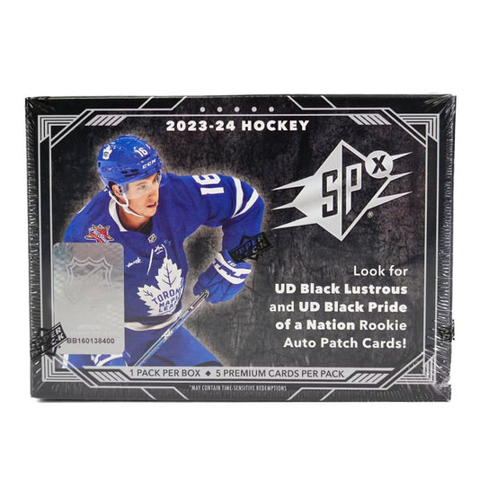 2023 - 24 Upper Deck SPx Hockey Hobby Box *Contact Us To Order* - Collector Store LLC