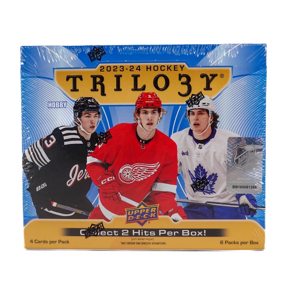 2023 - 24 Upper Deck Trilogy Hockey Hobby Box *Contact Us To Order* - Collector Store LLC