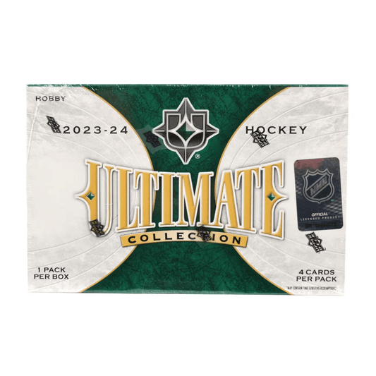 2023 - 24 Upper Deck Ultimate Collection Hockey Hobby Box *Contact Us To Order* - Collector Store LLC