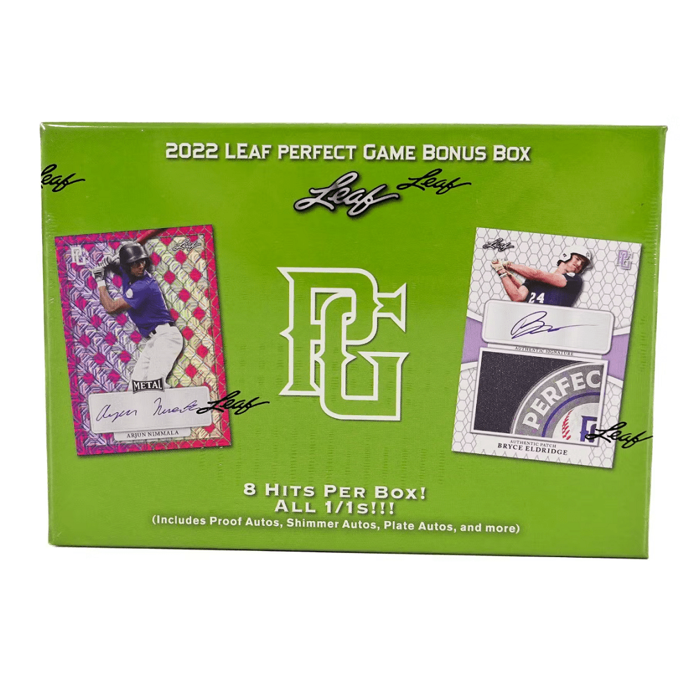 2023 Leaf Perfect Game Baseball Bonus Box - Collector Store LLC