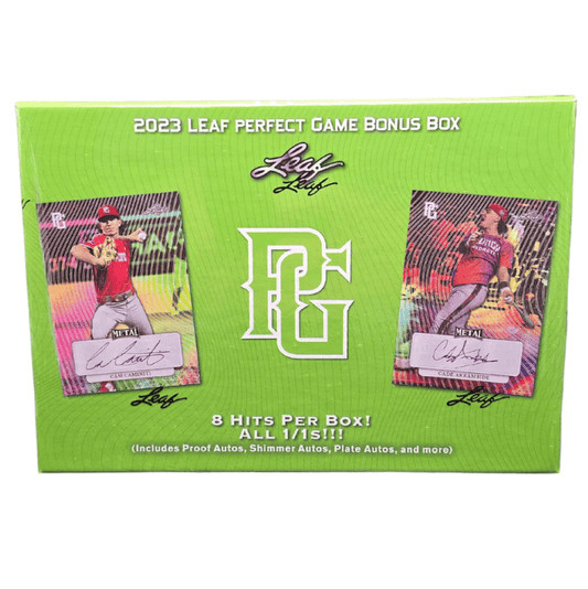 2023 Leaf Perfect Game Baseball Bonus Box - Collector Store LLC