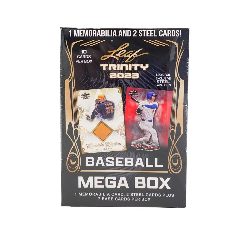 2023 Leaf Trinity Baseball Mega Box - Collector Store LLC