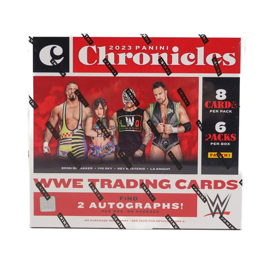 2023 Panini Chronicles WWE Hobby Box - Collector Store LLC