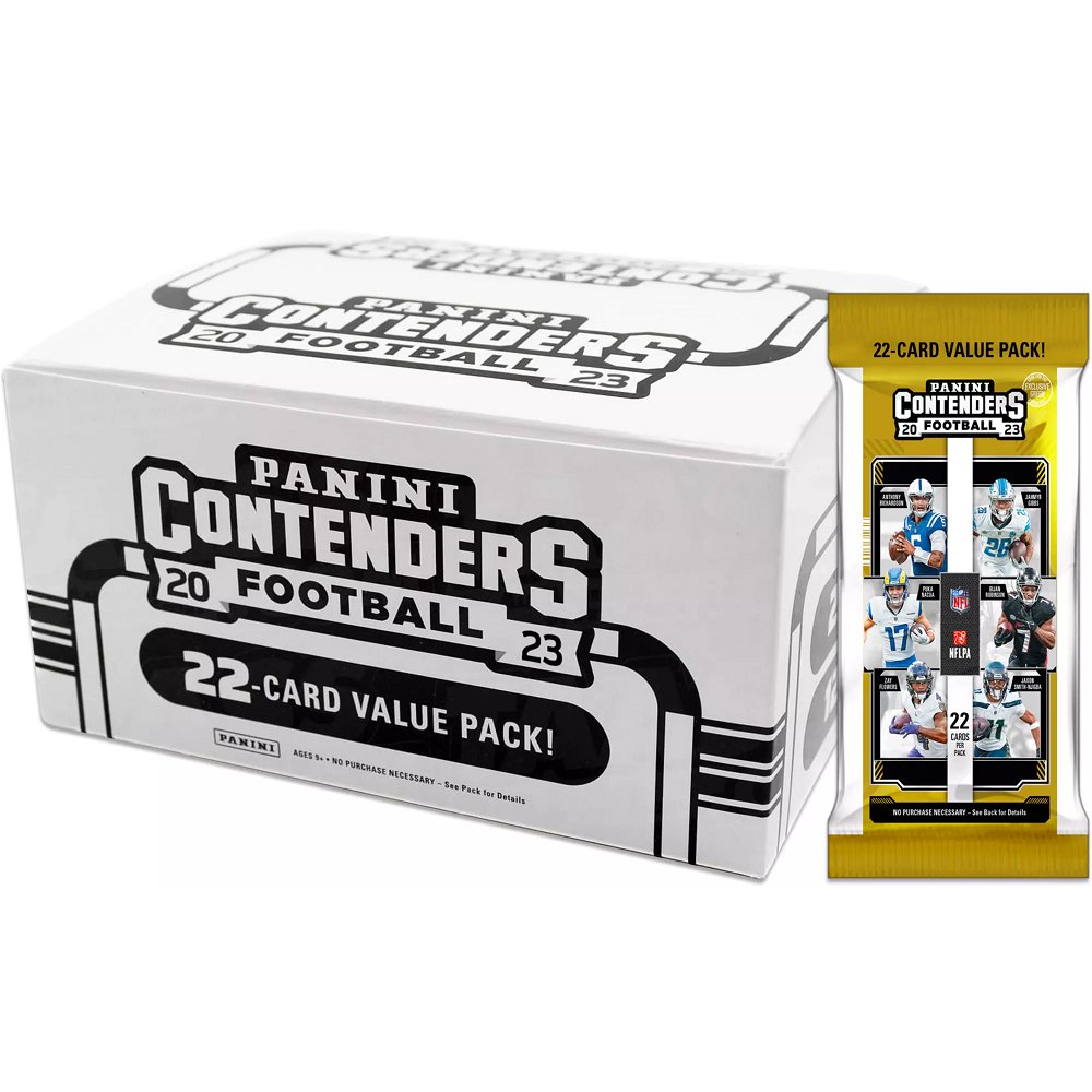 2023 Panini Contenders Football Fat Pack Display Box - Collector Store LLC