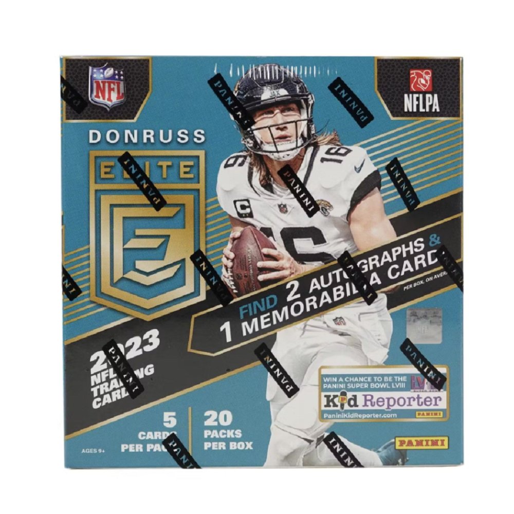 2023 Panini Donruss Elite Football Hobby Box - Collector Store LLC