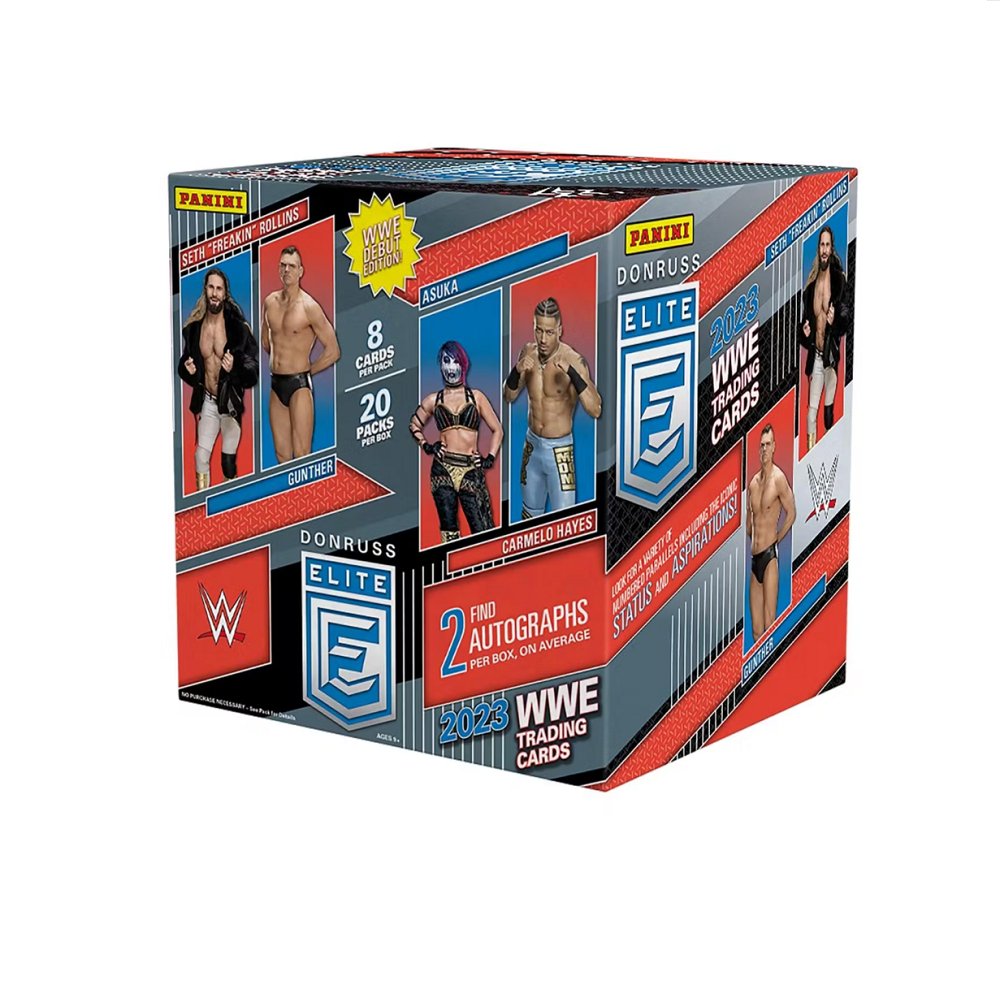 2023 Panini Donruss Elite WWE Wrestling Hobby Box - Collector Store LLC