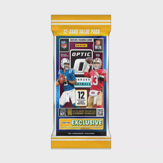 2023 Panini Donruss Optic Football Fat Pack - Collector Store LLC