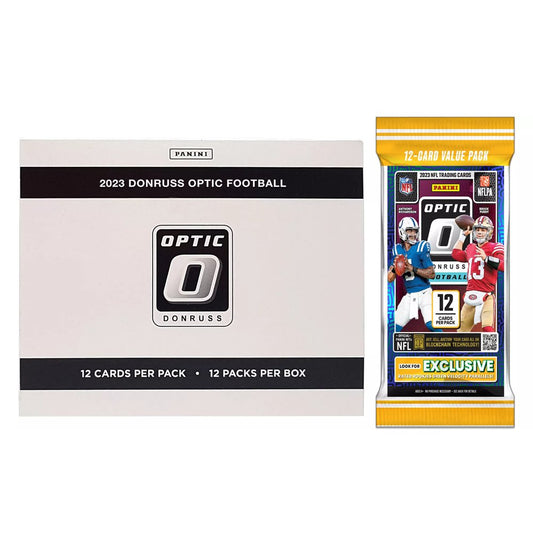 2023 Panini Donruss Optic Football Fat Pack Box - Collector Store LLC