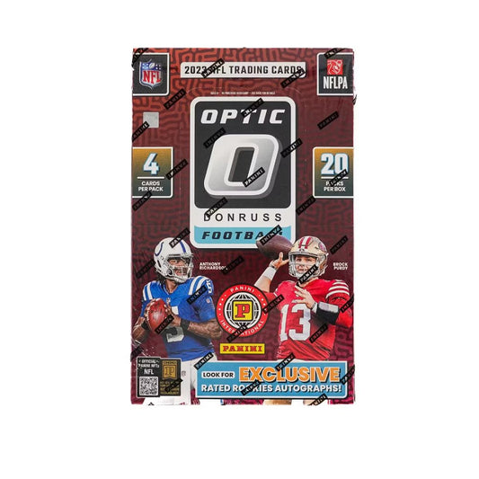 2023 Panini Donruss Optic Football International Hobby Box - Collector Store LLC