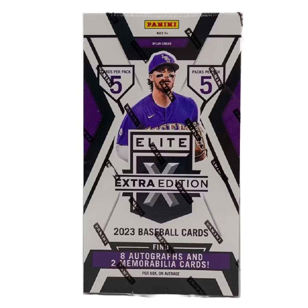 2023 Panini Elite Extra Edition Baseball Hobby Box - Collector Store LLC