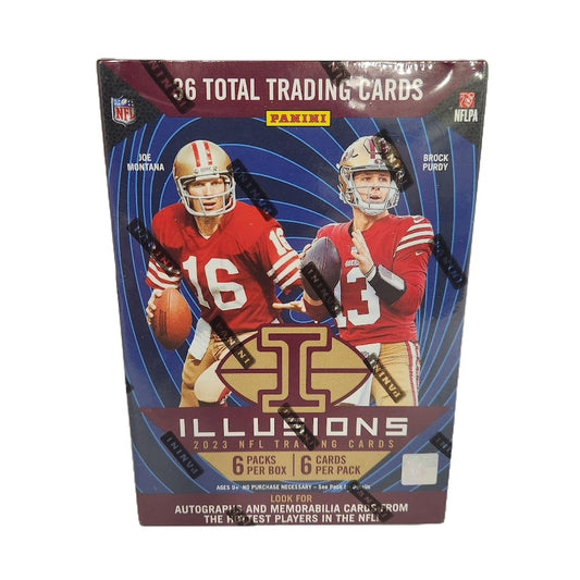 2023 Panini Illusions Football Blaster Box - Collector Store LLC