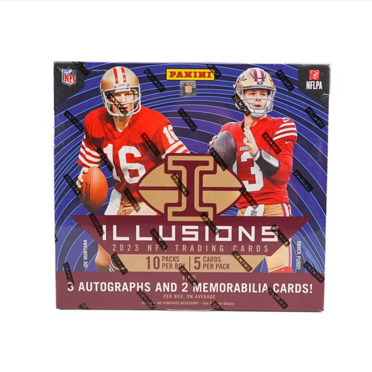 2023 Panini Illusions Football Hobby Box - Collector Store LLC