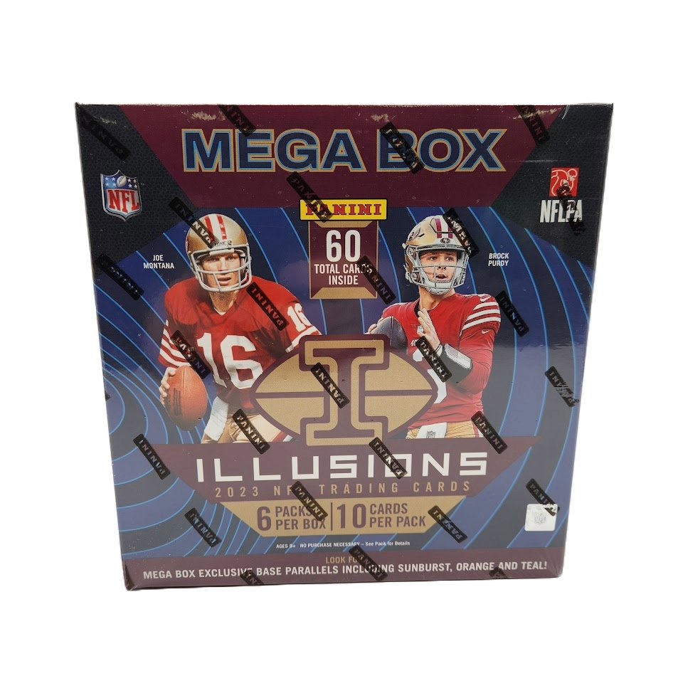 2023 Panini Illusions Football Mega Box - Collector Store LLC