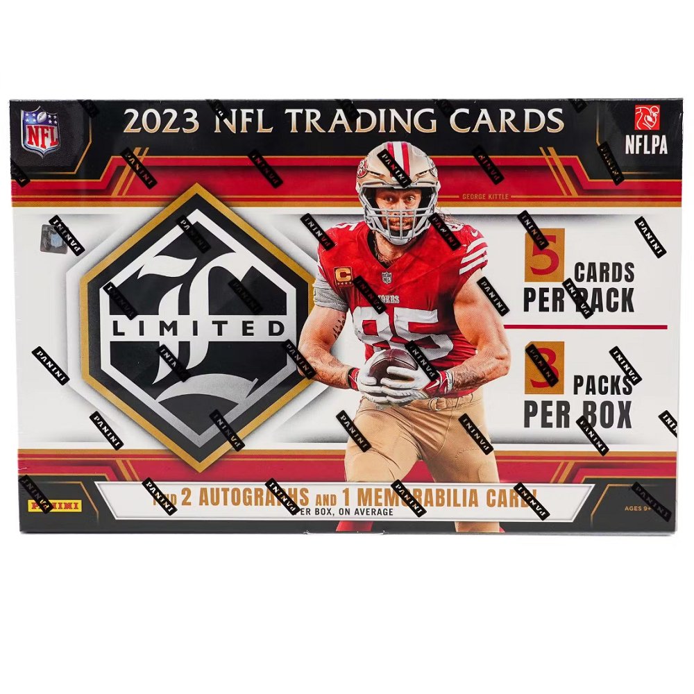 2023 Panini Limited Football Hobby Box - Collector Store LLC