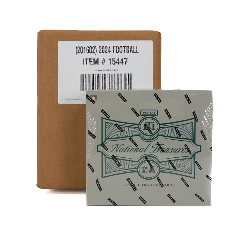 2023 Panini National Treasures Football Hobby Case - Collector Store LLC