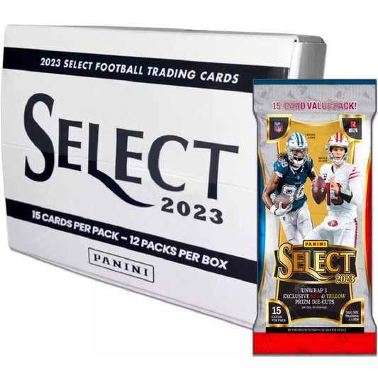 2023 Panini Select Football Fat Pack Display Box - Collector Store LLC