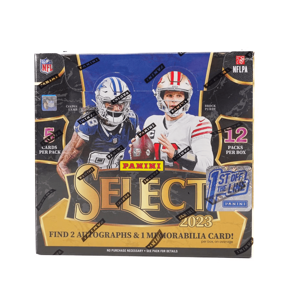 2023 Panini Select Football First Off the Line Hobby Box - Collector Store LLC