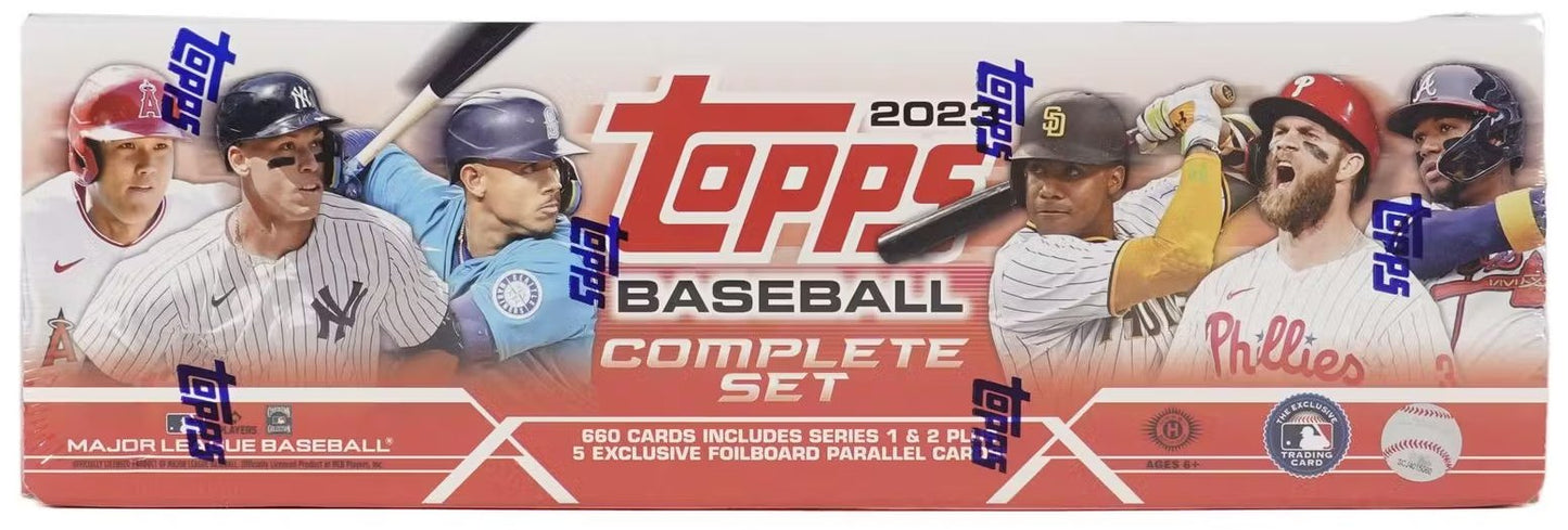 2023 Topps Baseball Factory Complete Set (Red) - Collector Store LLC