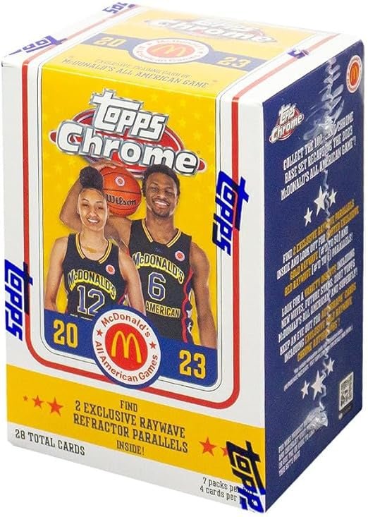 2023 Topps Chrome McDonald's All - American Basketball Blaster Box - Collector Store LLC